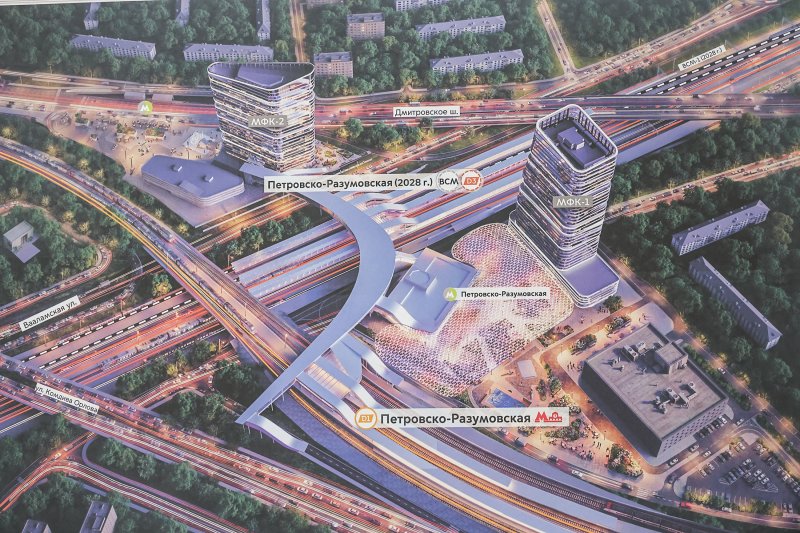 В Москве заработал городской вокзал "Петровско-Разумовская"