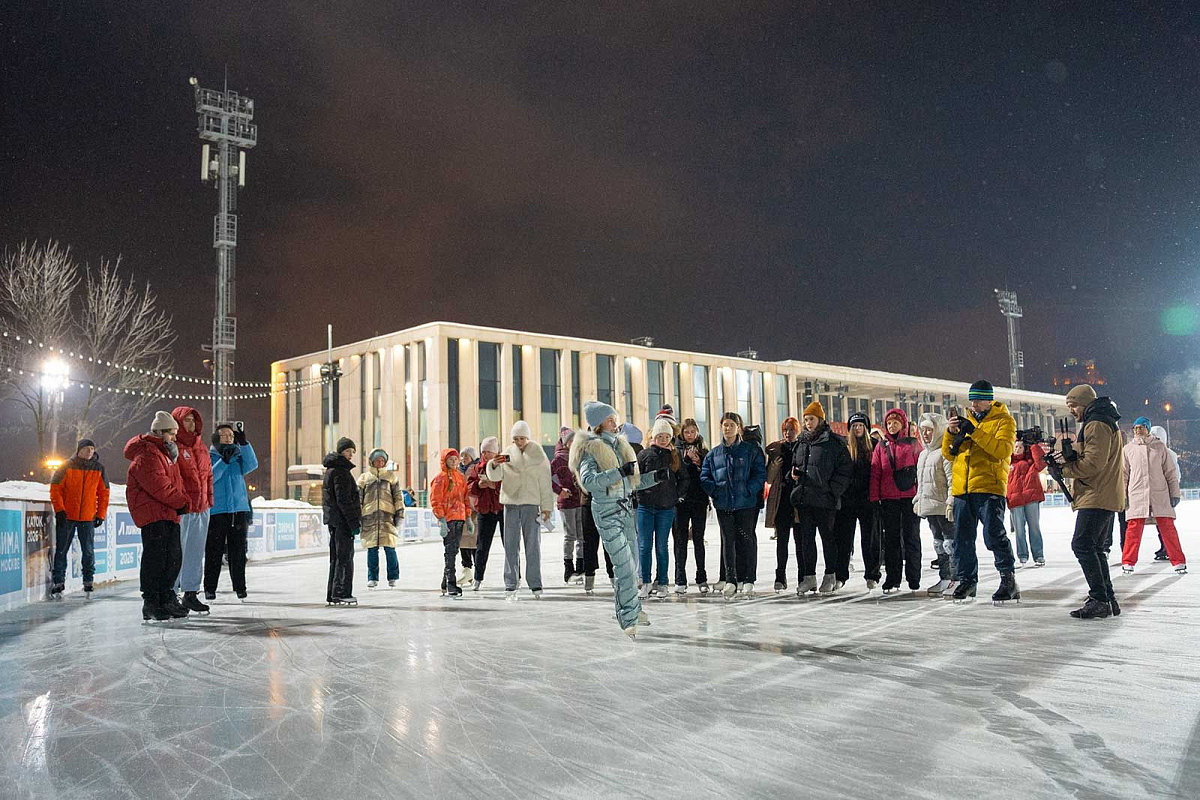 Чемпионы проведут для горожан открытые мастер-классы по фигурному катанию