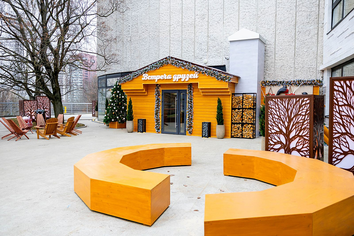 На Воробьевых горах открылась одна из главных площадок проекта «Зима в Москве»