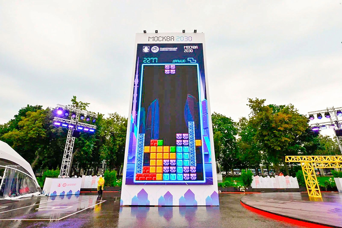 Финал чемпионата Москвы по тетрису пройдет в День города
